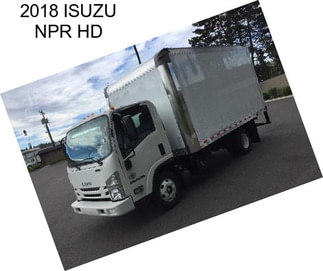 2018 ISUZU NPR HD