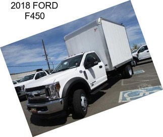 2018 FORD F450