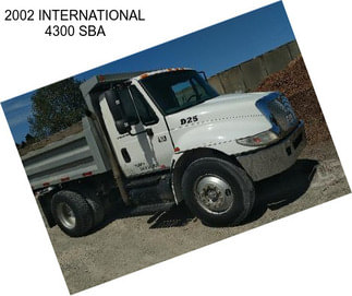 2002 INTERNATIONAL 4300 SBA