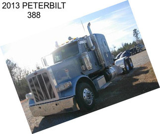 2013 PETERBILT 388