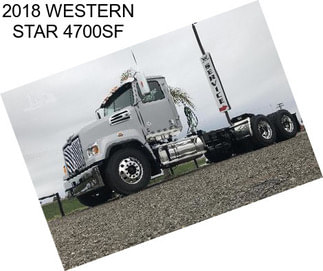 2018 WESTERN STAR 4700SF