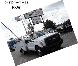 2012 FORD F350