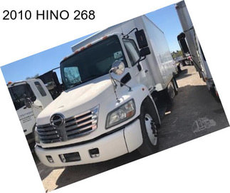 2010 HINO 268