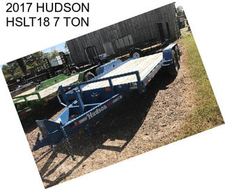 2017 HUDSON HSLT18 7 TON