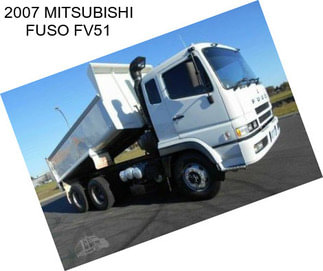 2007 MITSUBISHI FUSO FV51