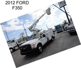 2012 FORD F350