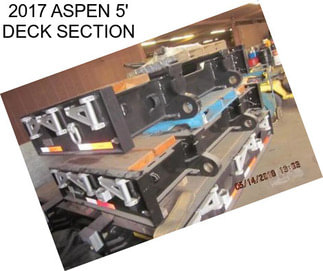 2017 ASPEN 5\' DECK SECTION