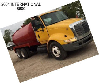 2004 INTERNATIONAL 8600