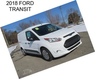 2018 FORD TRANSIT