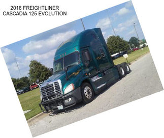 2016 FREIGHTLINER CASCADIA 125 EVOLUTION