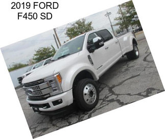 2019 FORD F450 SD