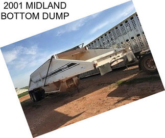 2001 MIDLAND BOTTOM DUMP