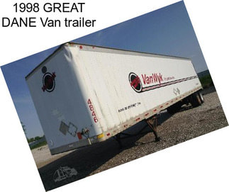 1998 GREAT DANE Van trailer