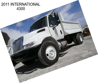 2011 INTERNATIONAL 4300