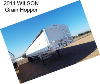 2014 WILSON Grain Hopper