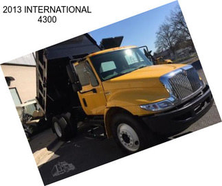 2013 INTERNATIONAL 4300