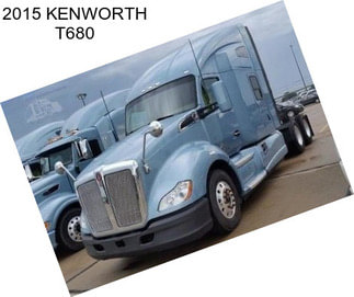 2015 KENWORTH T680