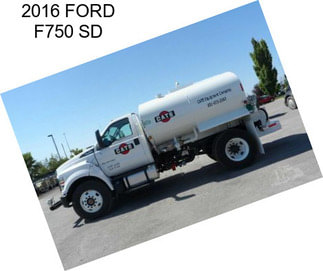 2016 FORD F750 SD