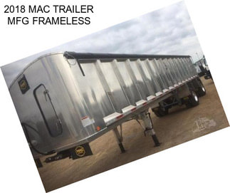 2018 MAC TRAILER MFG FRAMELESS