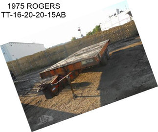 1975 ROGERS TT-16-20-20-15AB
