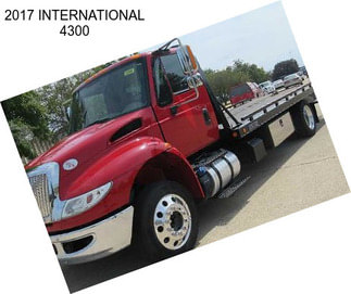 2017 INTERNATIONAL 4300