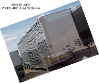 2019 WILSON PSDCL-402 Quad Cattleliner