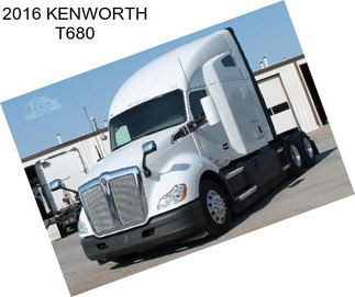 2016 KENWORTH T680