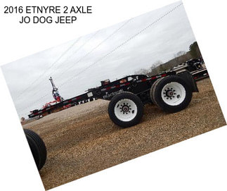 2016 ETNYRE 2 AXLE JO DOG JEEP