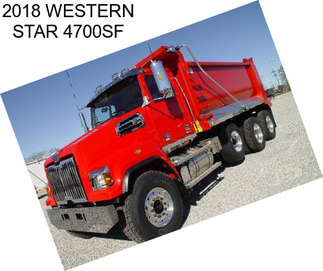 2018 WESTERN STAR 4700SF