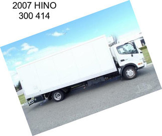 2007 HINO 300 414