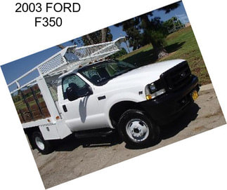 2003 FORD F350