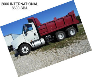 2006 INTERNATIONAL 8600 SBA