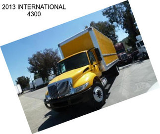 2013 INTERNATIONAL 4300