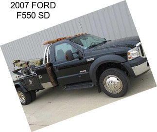 2007 FORD F550 SD