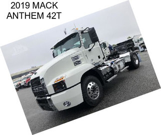 2019 MACK ANTHEM 42T