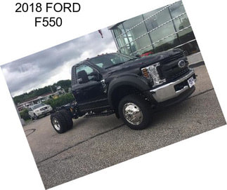 2018 FORD F550