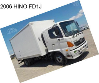 2006 HINO FD1J