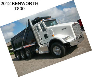 2012 KENWORTH T800