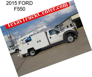 2015 FORD F550