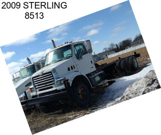 2009 STERLING 8513