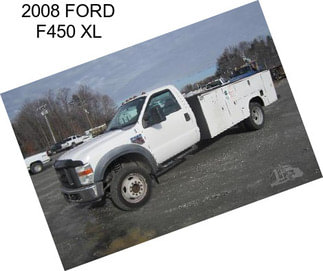 2008 FORD F450 XL