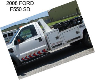 2008 FORD F550 SD