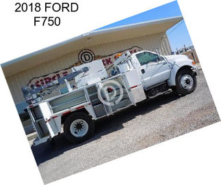 2018 FORD F750