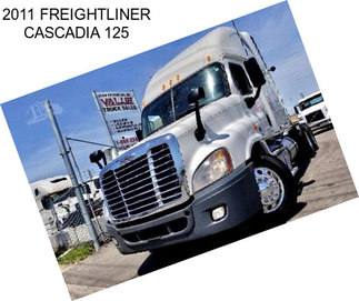 2011 FREIGHTLINER CASCADIA 125