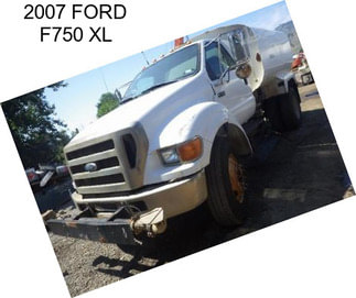 2007 FORD F750 XL