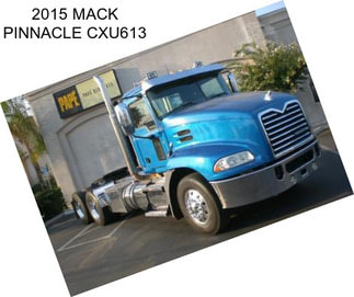 2015 MACK PINNACLE CXU613