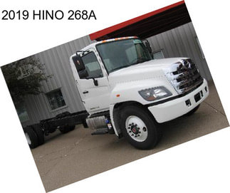 2019 HINO 268A