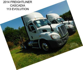 2014 FREIGHTLINER CASCADIA 113 EVOLUTION