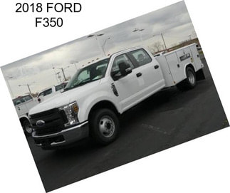 2018 FORD F350