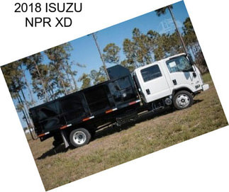 2018 ISUZU NPR XD